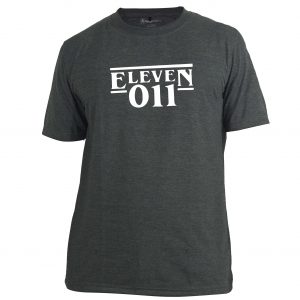 Stranger things eleven design gray t shirt